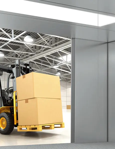 Neue Güteraufzugstechnologie fördert die Logistikmanagementoptimierung in der Lagerbranche